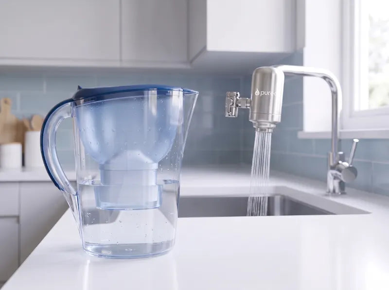 Jamais à court d'eau filtrée.